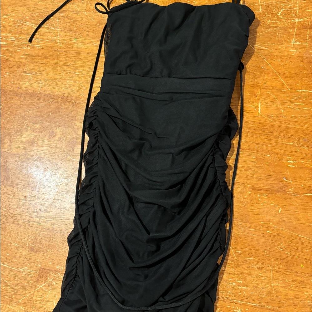Lucy in the Sky Black Corset Dress Size Small